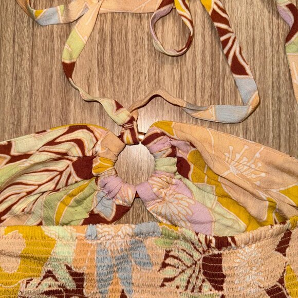 Volcom Women's Oh Lei Halter Neck Cami Top size medium - Picture 5 of 9